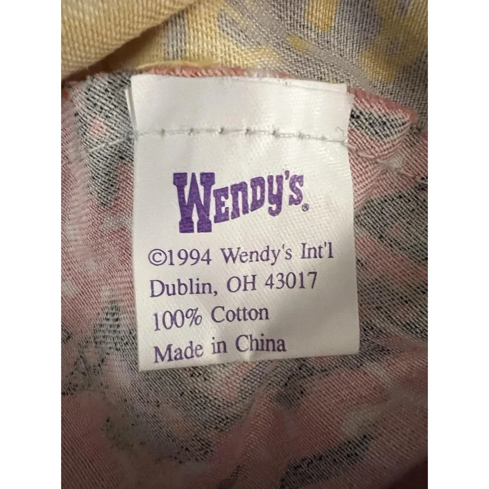Vintage 1994 Wendy's Sun Patrol‎ Kids Meal Cap Hat Good Condition!